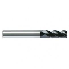 7mm Dia. - 63mm OAL - AlTiN - Solid Carbide - High Spiral End Mill - 4 FL - Industrial Tool & Supply