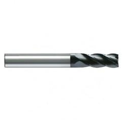 16mm Dia. - 92mm OAL - AlTiN - Solid Carbide - High Spiral End Mill - 4 FL - Industrial Tool & Supply