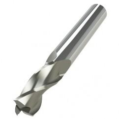 13/64" Dia. - 3/8" LOC - 2" OAL - 3 FL Carbide S/E HP End Mill-AlTiN - Industrial Tool & Supply
