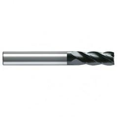 10mm Dia. - 72mm OAL - AlCrN - Solid Carbide - High Spiral End Mill - 4 FL - Industrial Tool & Supply