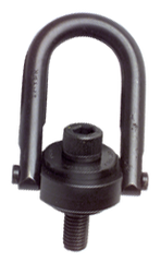 Hoist Ring - 3/8-16; .54'' Thread Length; 1000 lb Rating Load; 2.67'' OAL - Industrial Tool & Supply