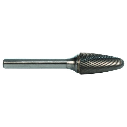 1/4 EdgeHog Tree Shape Radius End Miniature Carbide Bur SF-51 Fine - Industrial Tool & Supply