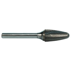 1/8 EdgeHog Tre Shape Radius End Miniature Carbide Bur SF-42 Fine - Industrial Tool & Supply