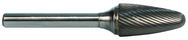 3/4 EdgeHog Tree Shape Radius End Carbide Bur SF-15 Standard Alt Diamond (Double) - Industrial Tool & Supply