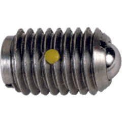 Ball Plunger - 3 lbs Initial End Force, 6 lbs Final End Force (1/2–13 Thread) - Industrial Tool & Supply