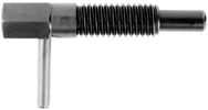 Lever Type Locking Plunger - 1 lbs Initial End Force, 5 lbs Final End Force (5/8-11 Thread) - Industrial Tool & Supply