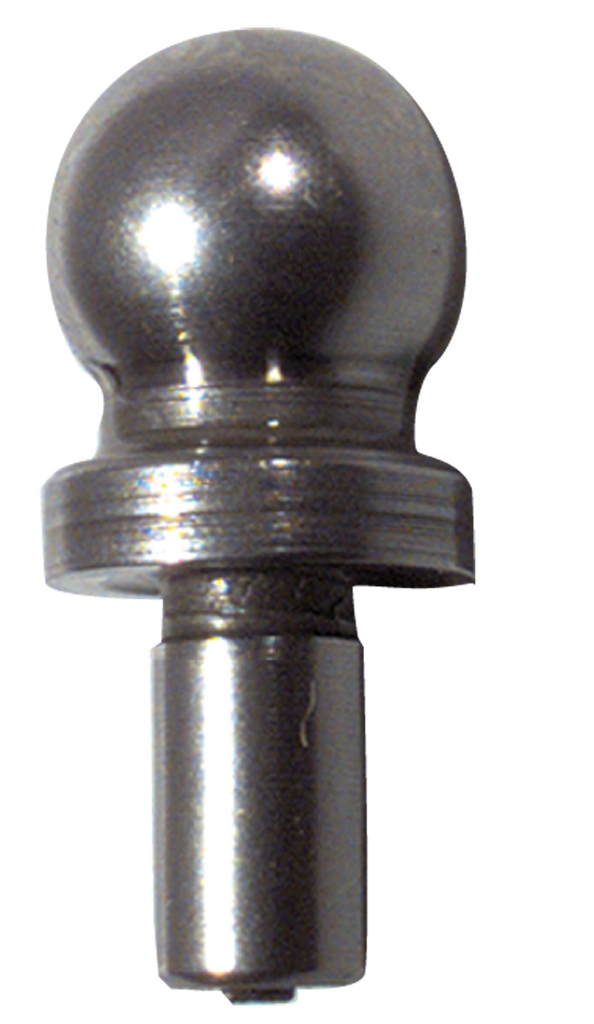 #10611 - 3/4'' Ball Diameter - 3/8'' Shank Diameter - Short Shank Inspection Tooling Ball - Industrial Tool & Supply