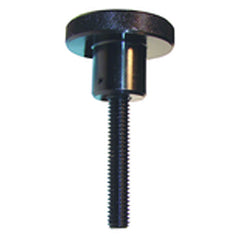 Knurled Knobs with Stud - #10–24 Thread, 3/4″ Knob Diameter, 1/2″ Stud Length - Industrial Tool & Supply