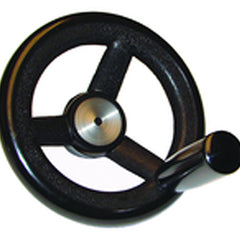 Nylon Hand Wheels - 4.92″ Wheel Diameter, 1.18″ Hub Diameter - Industrial Tool & Supply