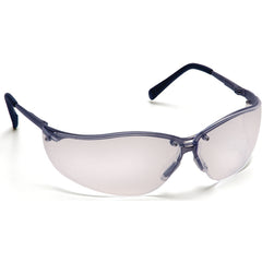 Safety Glasses - Clear Lens, Gun Metal Frame V2 - Industrial Tool & Supply