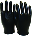 5 Mil Black Powder Free Nitrile Gloves - Size Medium (box of 100 gloves) - Industrial Tool & Supply