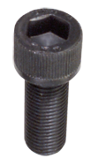 5/16-24 x 2-1/4 - Black Finish Heat Treated Alloy Steel - Cap Screws - Socket Head - Industrial Tool & Supply