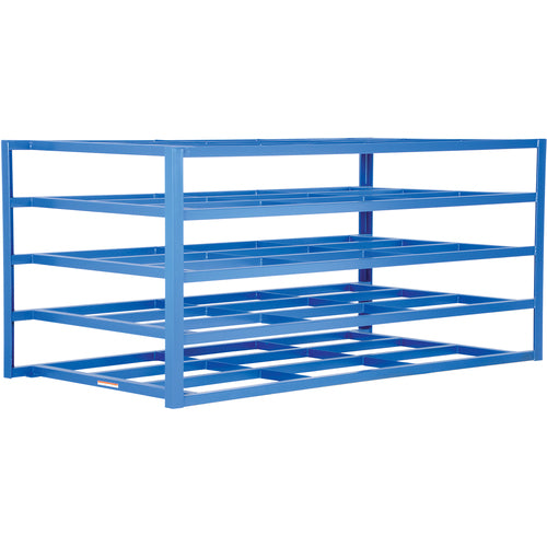 Horizontal Sheet Rack 5-Shelf 2K lb Cap - Exact Industrial Supply