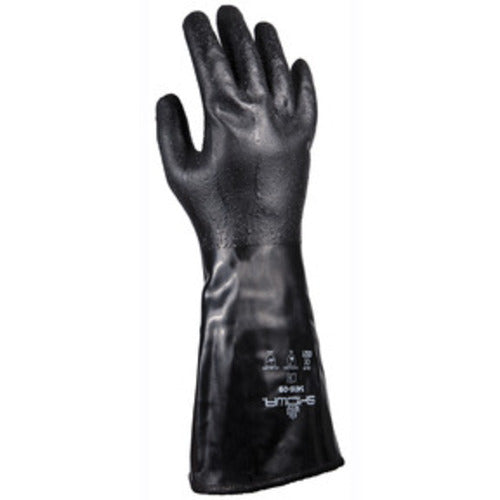 Cut resistant NEOPRENE fully coated navy color rough finish seamless cut resistant liner ANSI CUT LEVEL 4/M - Industrial Tool & Supply
