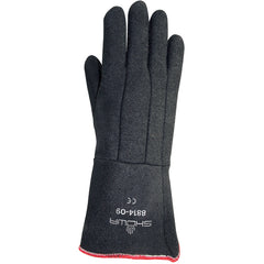 Insulated non woven heat resistant 14″ long black proprietary textured coating intermittent heat up to 500 degree F/medium - Industrial Tool & Supply