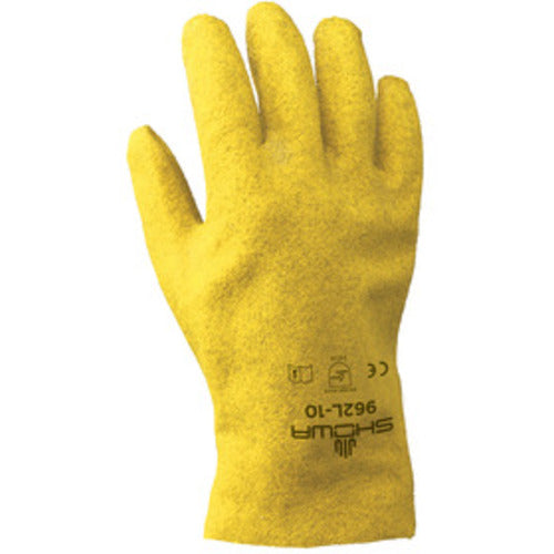 General purpose PVC fully coated yellow jersey liner slip-on/medium - Industrial Tool & Supply