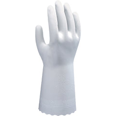Clean packed PVC unsupported 12 mil embossed grip white medium - Industrial Tool & Supply