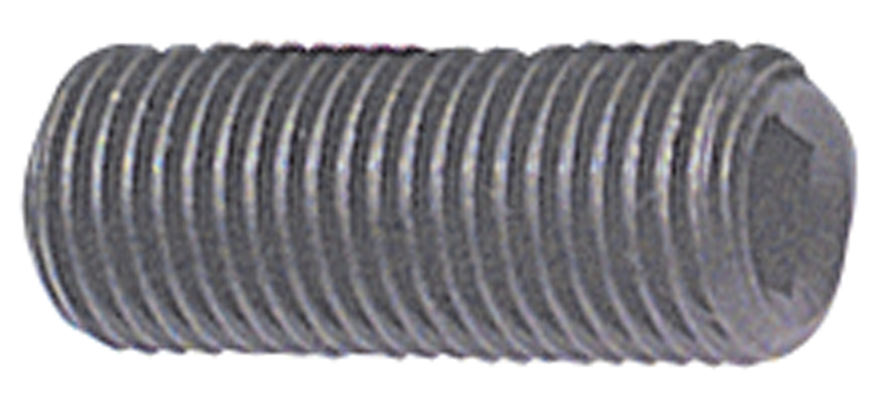 3/8-24 x 3/4 - Black Finish Heat Treated Alloy Steel - Socket Set Screws - Cup Point - Industrial Tool & Supply