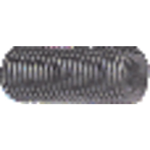 #5-44 × 3/16″ - Black Finish Heat Treated Alloy Steel - Socket Set Screws - Cup Point - Industrial Tool & Supply