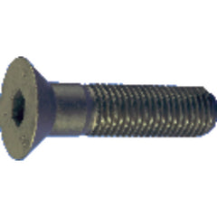 1/4″-28 × 5/8″ - Black Finish Heat Treated Alloy Steel - Cap Screws - Flat Head - Industrial Tool & Supply