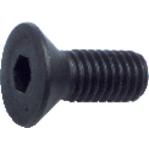 3/8″-16 × 3/4″ - Black Finish Heat Treated Alloy Steel - Cap Screws - Flat Head - Industrial Tool & Supply