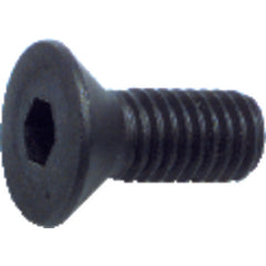 #6-32 × 3/8″ - Black Finish Heat Treated Alloy Steel - Cap Screws - Flat Head - Industrial Tool & Supply