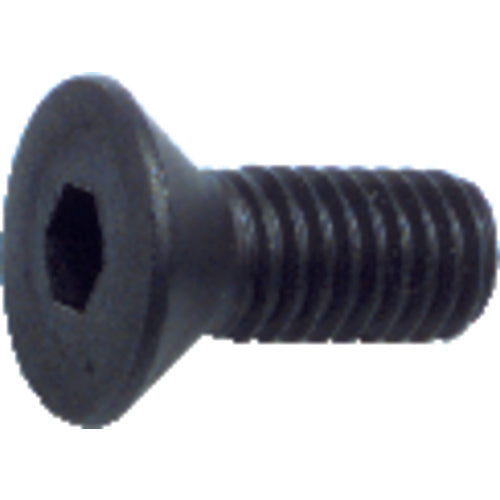 #10-24 × 3/4″ - Black Finish Heat Treated Alloy Steel - Cap Screws - Flat Head - Industrial Tool & Supply