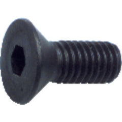5/16″-18 × 1/2″ - Black Finish Heat Treated Alloy Steel - Cap Screws - Flat Head - Industrial Tool & Supply