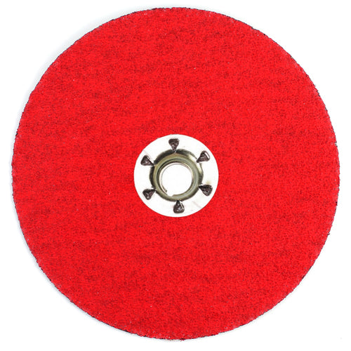 ‎Shur-kut 4-1/2″ × 5/8″-11 Ceramic Quick Change Resin Fiber Disc, 24 Grit