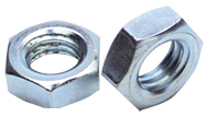 1-1/2-6 - Zinc / Bright - Hex Jam Nut - Industrial Tool & Supply