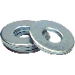 5/16″ Bolt Size - Zinc Plated Carbon Steel - Flat Washer - Industrial Tool & Supply