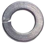 1 Bolt Size - Zinc Plated Carbon Steel - Lock Washer - Industrial Tool & Supply