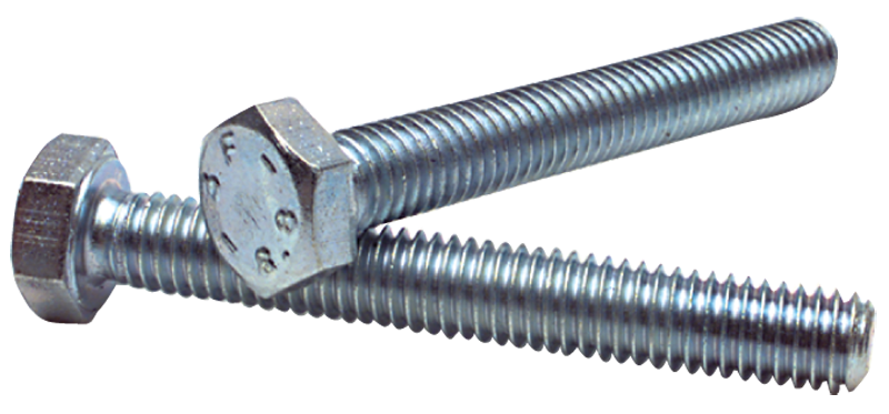 M10 - 1.50 x 30 - Zinc Plated Heat Treated Alloy Steel - Cap Screws - Hex - Industrial Tool & Supply