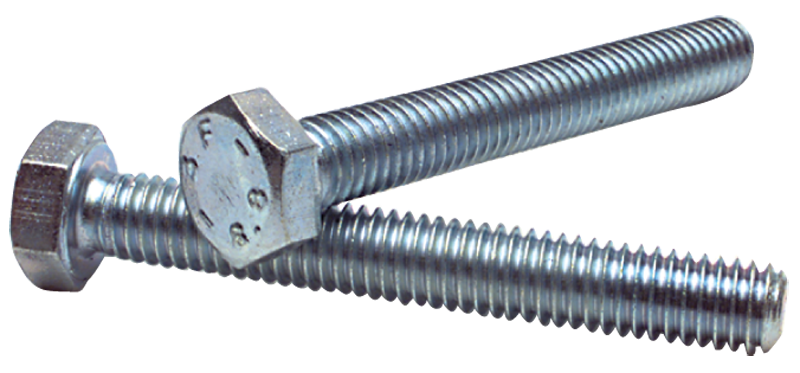 M6 - 1.0 x 70 - Zinc Plated Heat Treated Alloy Steel - Cap Screws - Hex - Industrial Tool & Supply