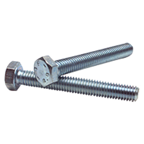 M6-1.00 mm × 20 mm - Zinc Plated Heat Treated Alloy Steel - Cap Screws - Hex - Industrial Tool & Supply