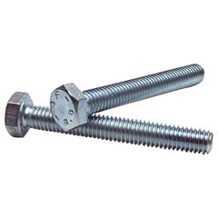 M4-0.70 mm × 35 mm - Zinc Plated Heat Treated Alloy Steel - Cap Screws - Hex - Industrial Tool & Supply