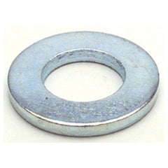 M20 Bolt Size - Zinc Plated Carbon Steel - Flat Washer - Industrial Tool & Supply