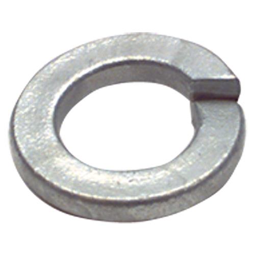 M20 Bolt Size - Zinc Plated Carbon Steel - Split Lock Washer - Industrial Tool & Supply