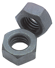 M12-1.75 - Zinc / Bright - Finished Hex Nut - Industrial Tool & Supply