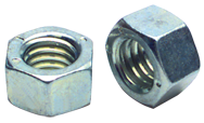 9/16-12 - Zinc / Bright - Finished Hex Nut - Industrial Tool & Supply