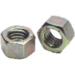 7/16″-14 - Zinc / Yellow / Bright - Finished Hex Nut - Industrial Tool & Supply