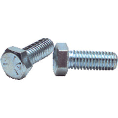 1/4″-20 × 7/8″ - Zinc Plated Heat Treated Alloy Steel - Cap Screws - Hex - Industrial Tool & Supply