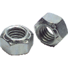 3/8″-16 - Zinc / Bright - Nylon Insert Stop Nut - Industrial Tool & Supply