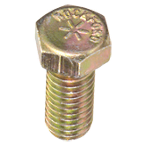5/16″-18 × 1″ - Zinc / Yellow Plated Heat Treated Alloy Steel - Cap Screws - Hex - Industrial Tool & Supply