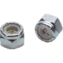 1/4″-28 - Zinc / Bright - Nylon Insert Stop Nut - Industrial Tool & Supply