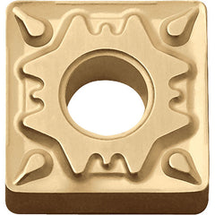 SNMG 432 HQ PV720, 1/32″ Corner Radius, 3/16″ Thick, 1/2″ Inscribed Circle, TiCN (MEGACOAT NANO), 90 Degree Square, Turning Indexable Insert