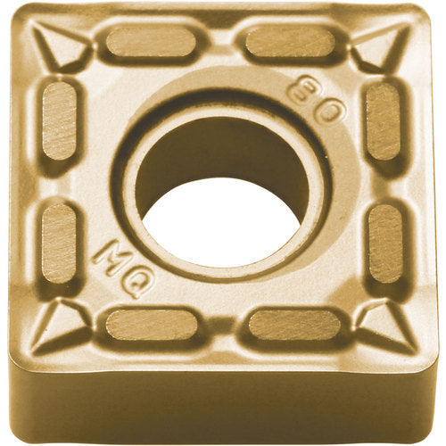 SNMG 431 MQ CA6515, 1/64″ Corner Radius, 3/16″ Thick, 1/2″ Inscribed Circle, TiCl2O3/TiN, 90 Degree Square, Turning Indexable Insert