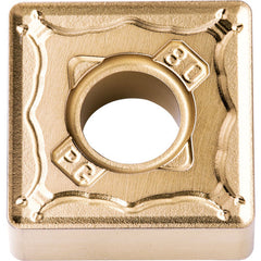 SNMG 434 PG CA515, 1/16″ Corner Radius, 3/16″ Thick, 1/2″ Inscribed Circle, TiCnulll2O3/TiN, Square, Turning Indexable Insert