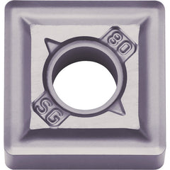 SNMG 432 SG PR1535, 1/32″ Corner Radius, 3/16″ Thick, 1/2″ Inscribed Circle, MEGACOAT NANO, 90 Degree Square, Turning Indexable Insert