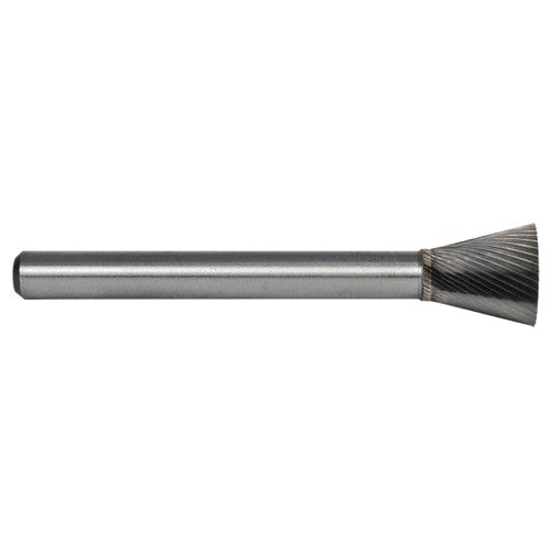 6.4mm EdgeHog Back Taper Miniature Carbide Bur SN-51M-F Fine - Industrial Tool & Supply
